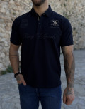 Ανδρική Polo κοντομάνικη μπλούζα πικέ.