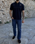 Ανδρική Polo κοντομάνικη μπλούζα πικέ.
