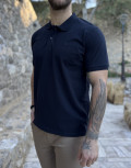 Ανδρική Polo κοντομάνικη μπλούζα πικέ.