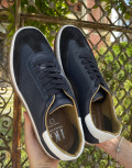 Aνδρικά χαμηλά Casual Sneakers κατασκευασμένα από γνήσιο δέρμα.