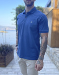 Ανδρική Polo κοντομάνικη μπλούζα πικέ.