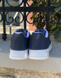  Ανδρικά χαμηλά Casual Sneakers κατασκευασμένα απο δερματίνη  άριστης ποιότητας.