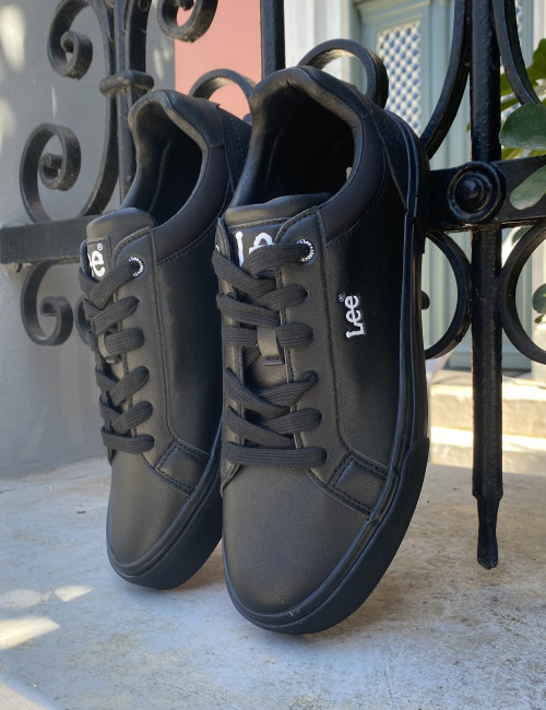 Lee ανδρικά μαύρα casual sneakers 50261024