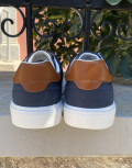 Ανδρικά χαμηλά Casual Sneakers κατασκευασμένα απο δερματίνη  άριστης ποιότητας.