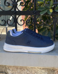  Ανδρικά χαμηλά Casual Sneakers κατασκευασμένα απο δερματίνη  άριστης ποιότητας.