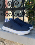  Ανδρικά χαμηλά Casual Sneakers κατασκευασμένα απο δερματίνη  άριστης ποιότητας.