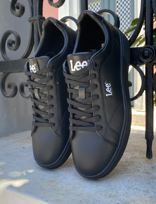 Lee ανδρικά μαύρα casual sneakers 50261026
