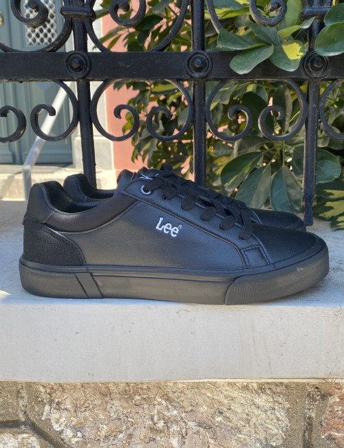 Lee ανδρικά μαύρα casual sneakers 50261024