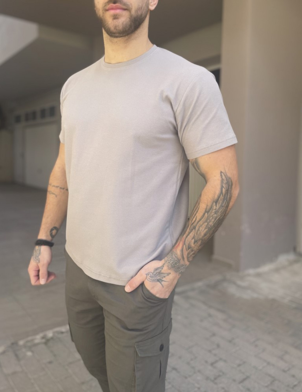 Ανδρική κοντομάνικη μπλούζα της εταιρείας Origin.