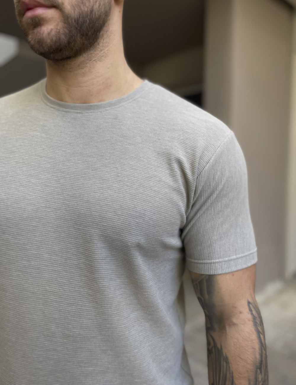 Ανδρική κοντομάνικη μπλούζα της εταιρείας Everbest.