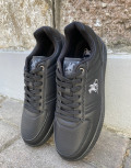  Ανδρικά χαμηλά Casual Sneakers κατασκευασμένα απο δερματίνη  άριστης ποιότητας.