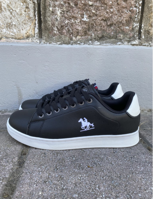 US GRAND POLO ανδρικά μαύρα casual sneakers GPM524000M