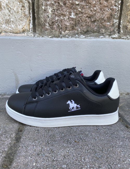 US GRAND POLO ανδρικά μαύρα casual sneakers GPM524000M