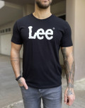 Lee Wobbly Logo Tee ανδρικό μπλουζάκι μαύρο L65QAI01