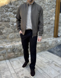 Ανδρικό Jacket σε στυλ bomber.