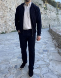 Ανδρική ζακέτα ελληνική κατασκευής.