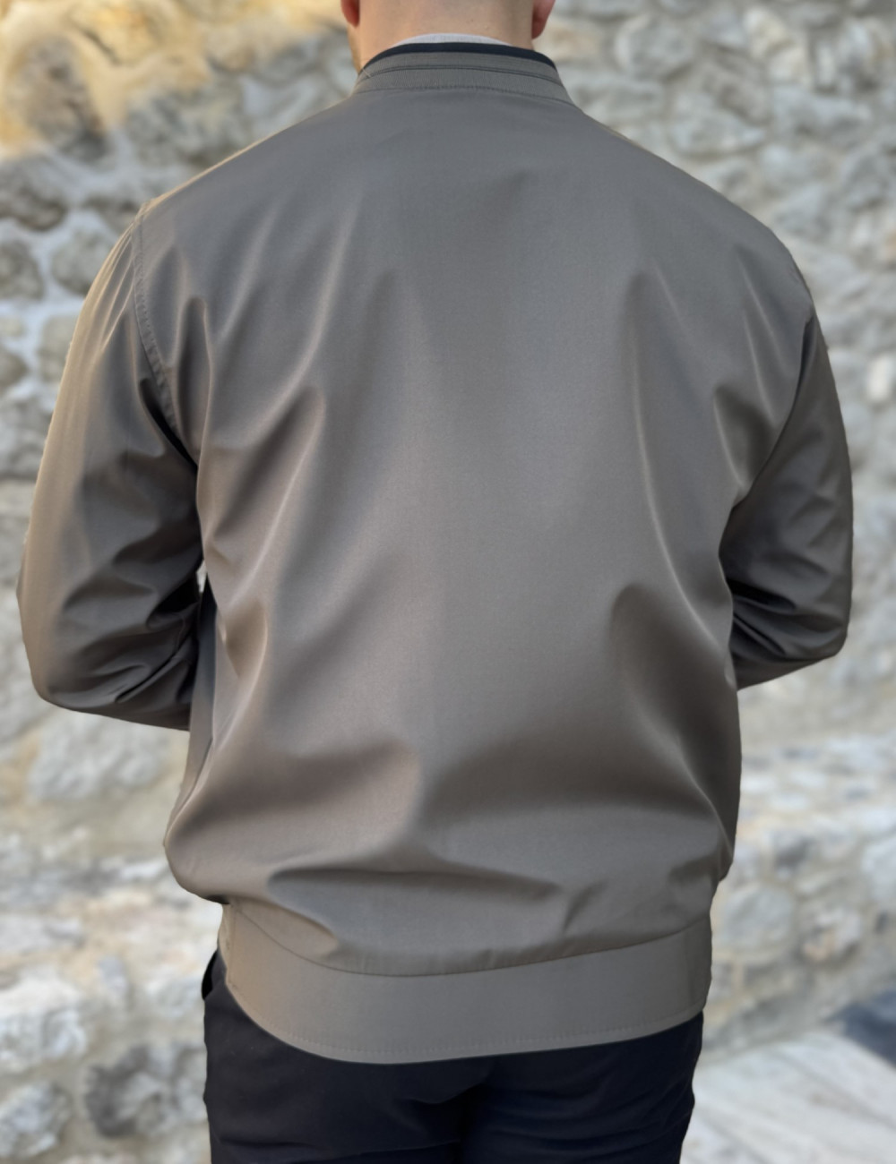 Ανδρικό Jacket σε στυλ bomber.