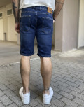 Ανδρική&nbsp;τζιν βερμούδα&nbsp;με&nbsp;ελαστικότητα.