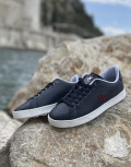  Ανδρικά χαμηλά Casual Sneakers κατασκευασμένα απο δερματίνη  άριστης ποιότητας.