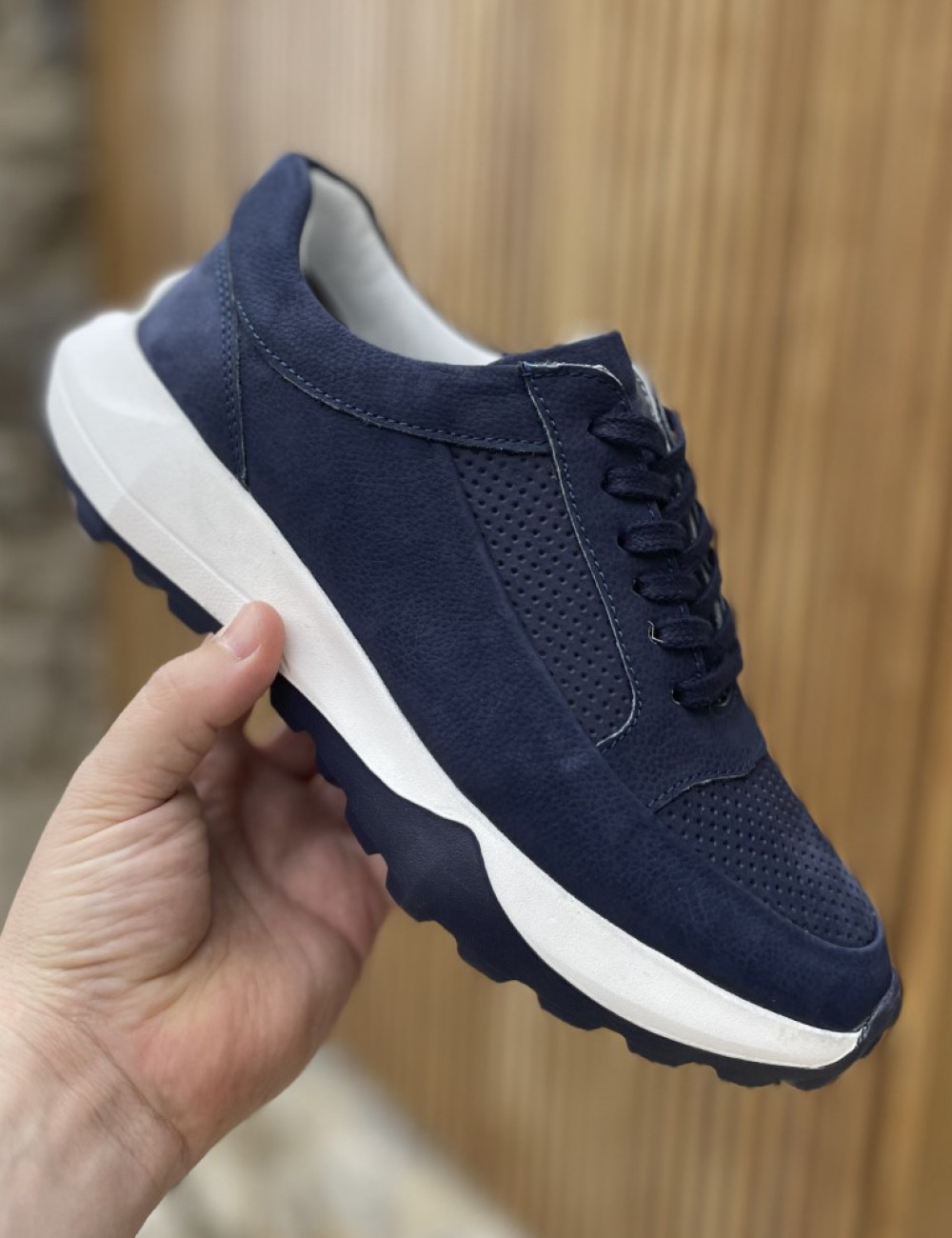 Ανδρικά casual sneakers με chunky σόλα.