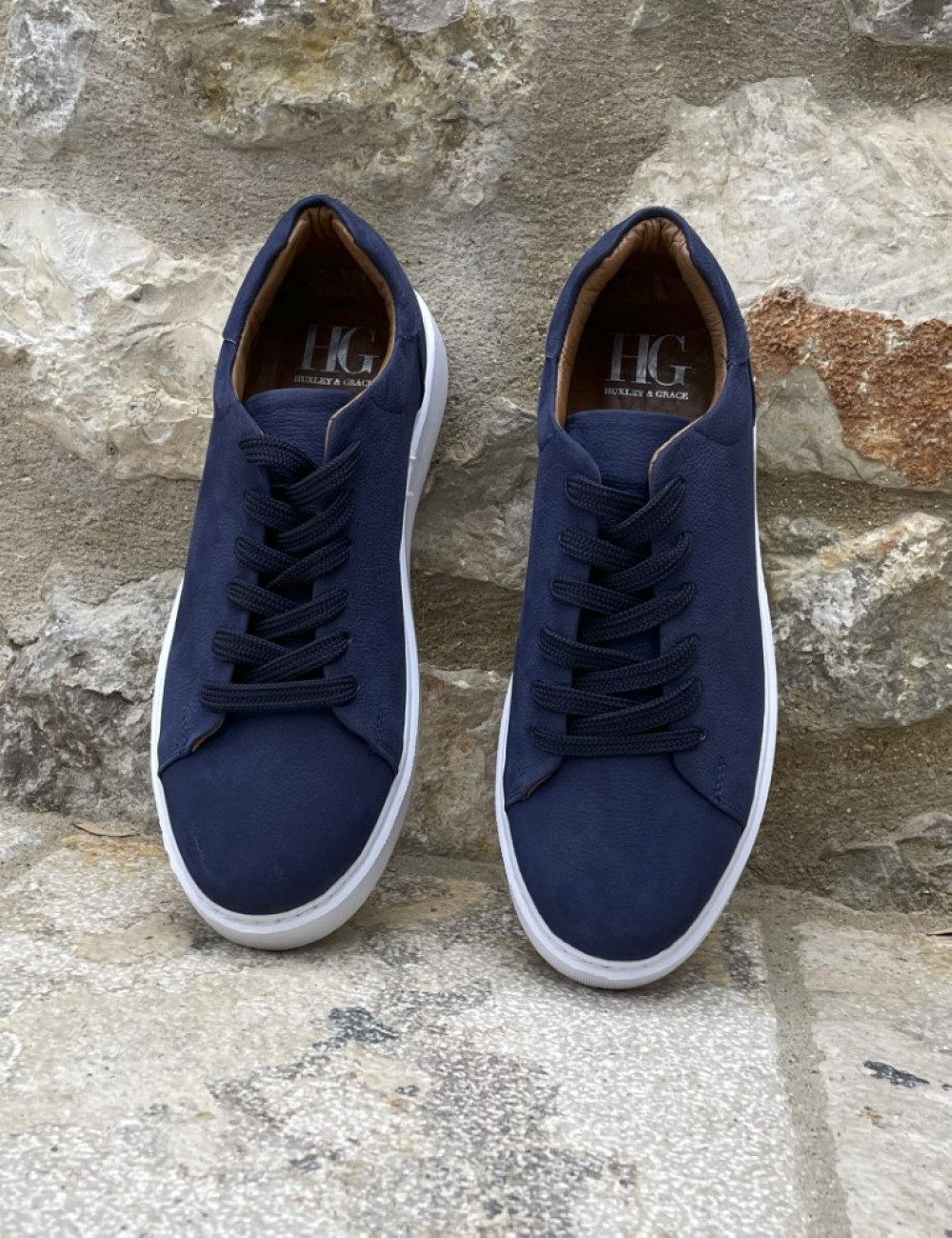  Ανδρικά χαμηλά Casual Sneakers κατασκευασμένα από γνήσιο δέρμα.