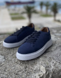 Ανδρικά χαμηλά Casual Sneakers κατασκευασμένα από γνήσιο δέρμα.