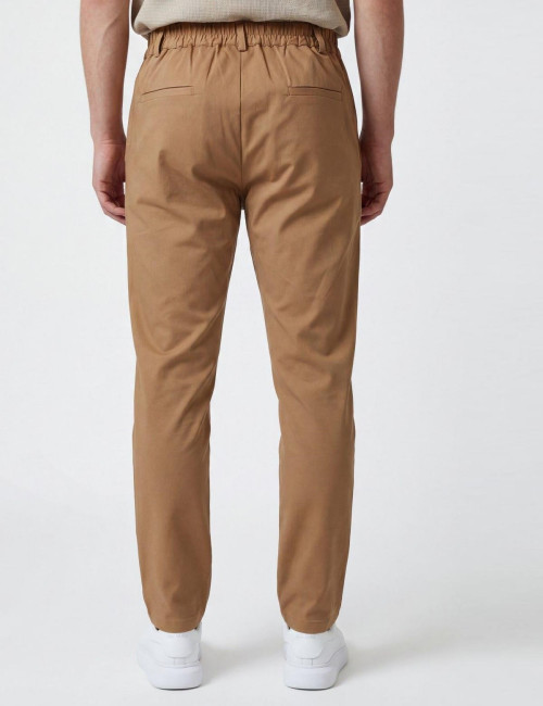 Ben Tailor Ανδρικό καμιλό υφασμάτινο παντελόνι Kowalski 0398C