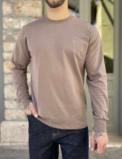 Everbest Ανδρική πούρο βαμβακερή μπλούζα Plus size 2610160P