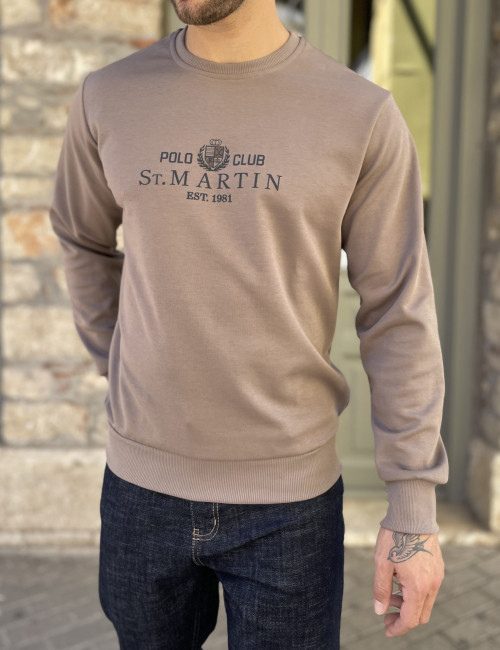 Everbest ανδρική πούρο μπλούζα με τύπωμα και λάστιχο 261022P