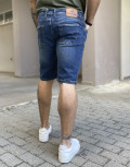 Ανδρική&nbsp;τζιν βερμούδα&nbsp;με&nbsp;ελαστικότητα.