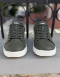 Ανδρικά χαμηλά Casual Sneakers κατασκευασμένα απο δερματίνη  άριστης ποιότητας.