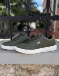 Ανδρικά χαμηλά Casual Sneakers κατασκευασμένα απο δερματίνη  άριστης ποιότητας.