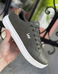 Ανδρικά χαμηλά Casual Sneakers κατασκευασμένα απο δερματίνη  άριστης ποιότητας.