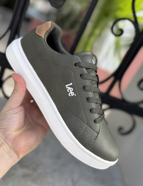 Lee ανδρικά λαδί casual sneakers 5026303499B