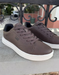 Ανδρικά χαμηλά Casual Sneakers κατασκευασμένα απο δερματίνη  άριστης ποιότητας.