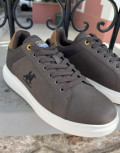 Ανδρικά δίσολα Casual Sneakers κατασκευασμένα απο δερματίνη  άριστης ποιότητας.