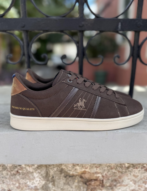 U.S. Grand Polo καφέ ανδρικά casual sneakers GPM23206K
