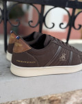 Ανδρικά χαμηλά Casual Sneakers κατασκευασμένα απο δερματίνη άριστης ποιότητας.