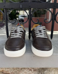 Ανδρικά χαμηλά Casual Sneakers κατασκευασμένα απο δερματίνη άριστης ποιότητας.