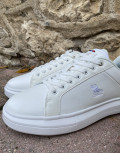  Ανδρικά χαμηλά Casual Sneakers κατασκευασμένα απο δερματίνη  άριστης ποιότητας.