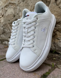  Ανδρικά χαμηλά Casual Sneakers κατασκευασμένα απο δερματίνη  άριστης ποιότητας.