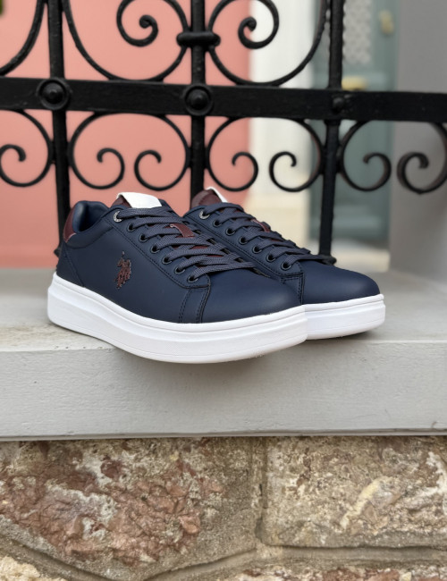 U.S. Polo Assn. ανδρικά μπλε casual sneakers CODY010ADBL012