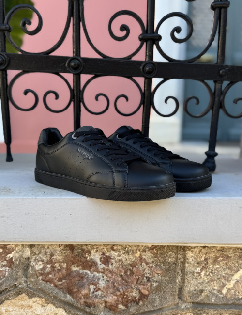 Wrangler αντρικά μαύρα sneakers 2025300211A