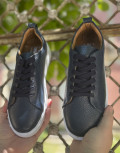 Aνδρικά χαμηλά Casual Sneakers κατασκευασμένα από γνήσιο δέρμα.