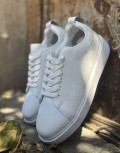 Aνδρικά χαμηλά Casual Sneakers κατασκευασμένα από γνήσιο δέρμα.