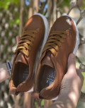 Aνδρικά χαμηλά Casual Sneakers κατασκευασμένα από γνήσιο δέρμα.