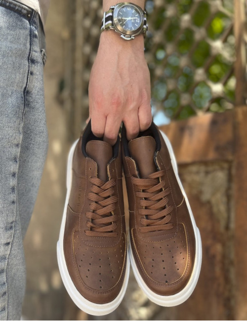 Ανδρικά ταμπά Sneakers δερματίνη CH087T