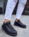 Ανδρικά Sneakers κατασκευασμένα από οργανική δερματίνη άριστης ποιότητας, με πολύ μαλακό πάτο.
