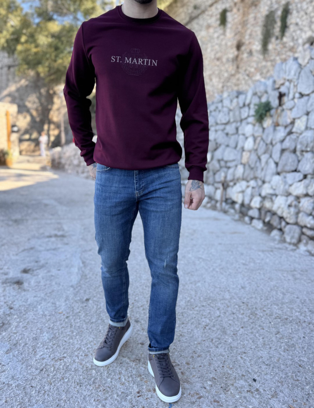Ανδρικό τζιν παντελόνι.