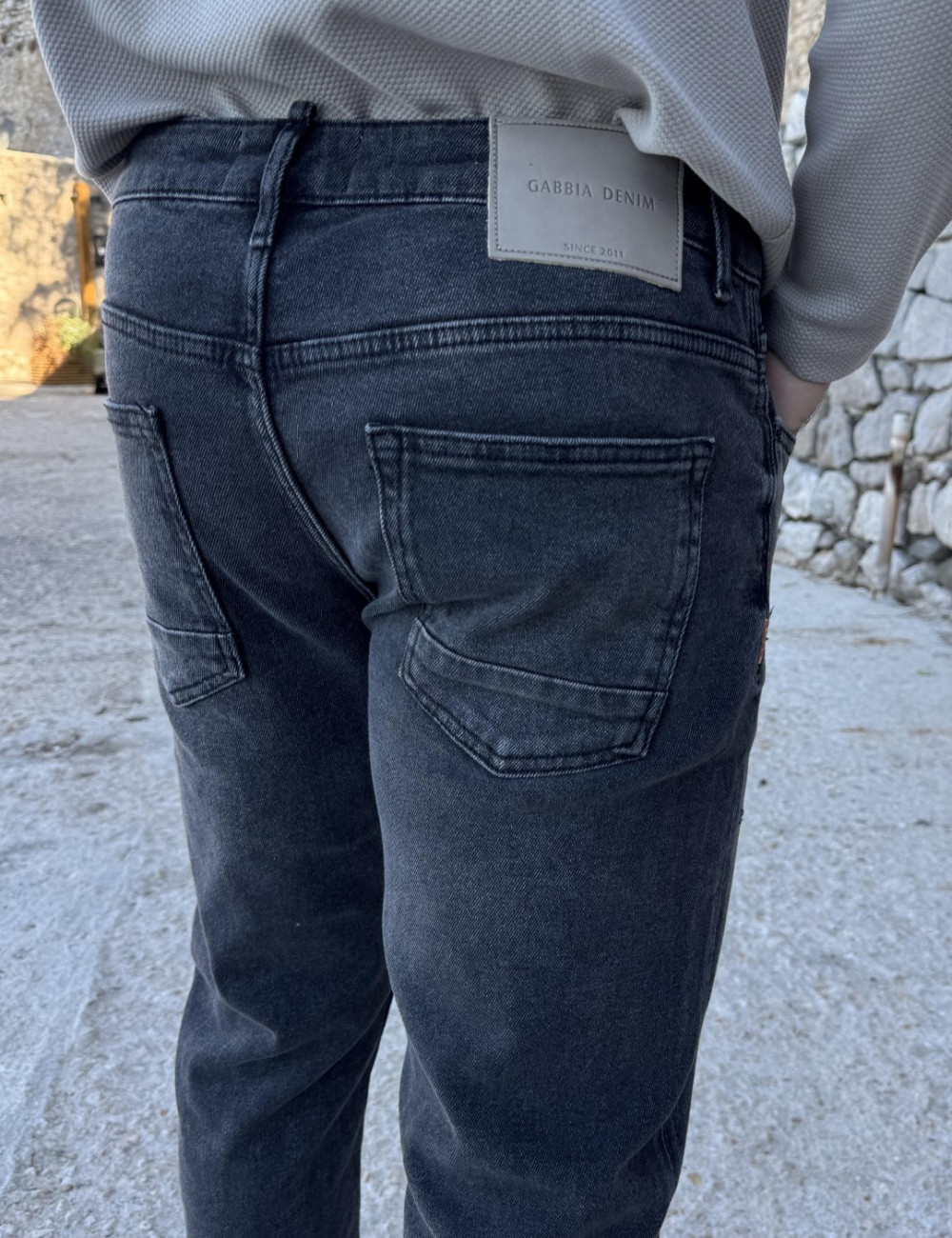 Ανδρικό τζιν παντελόνι.